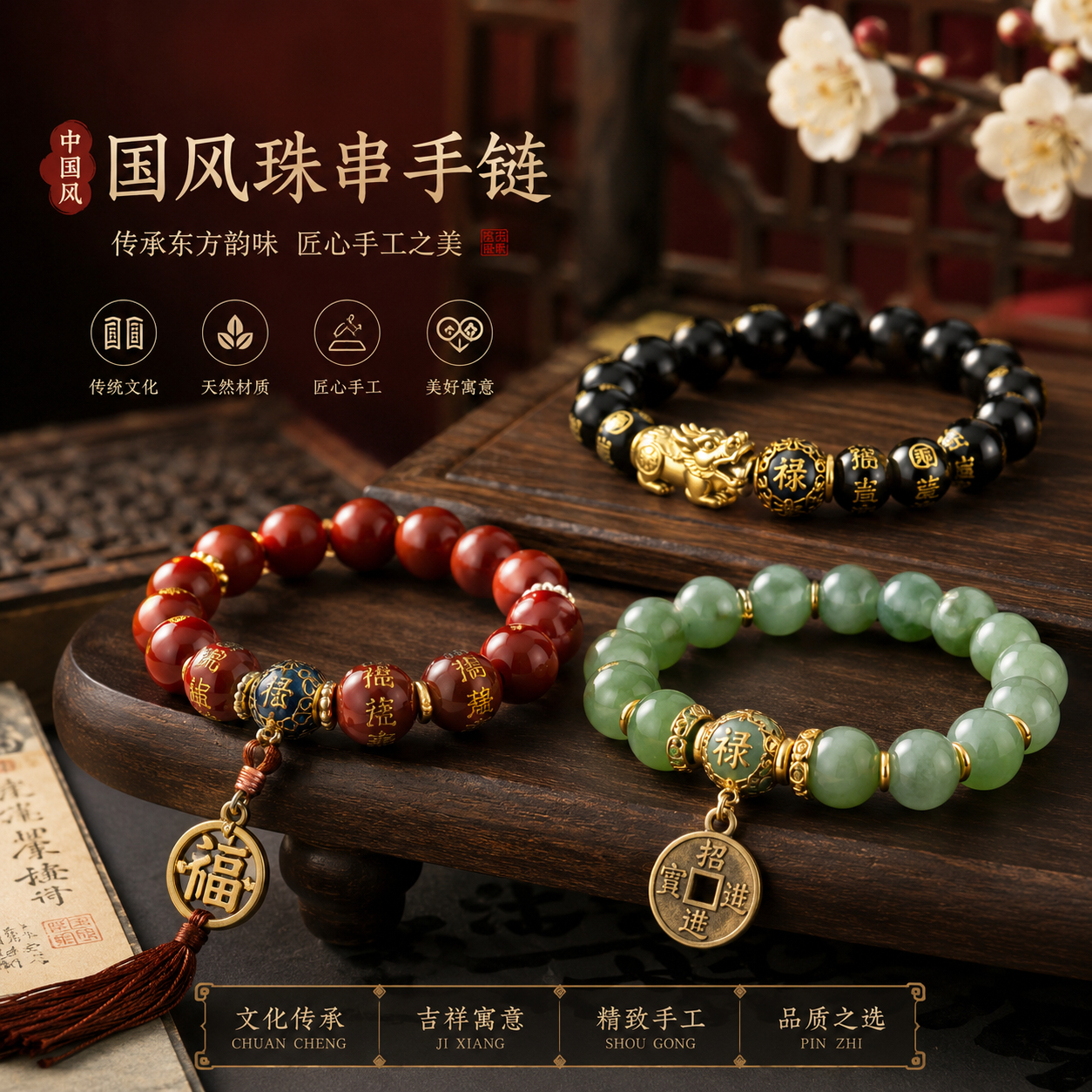 Chinese Medicine Bracelet