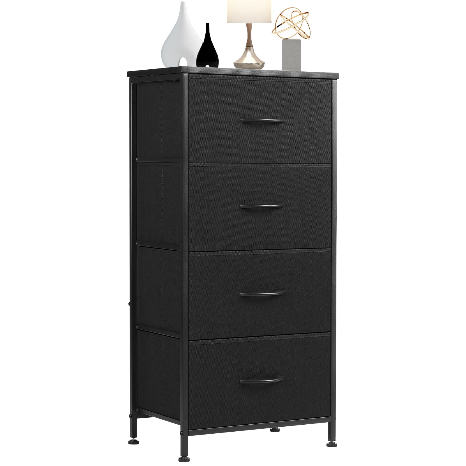 Drawers Dresser Chest Of Drawers,Metal Frame And Wood Top